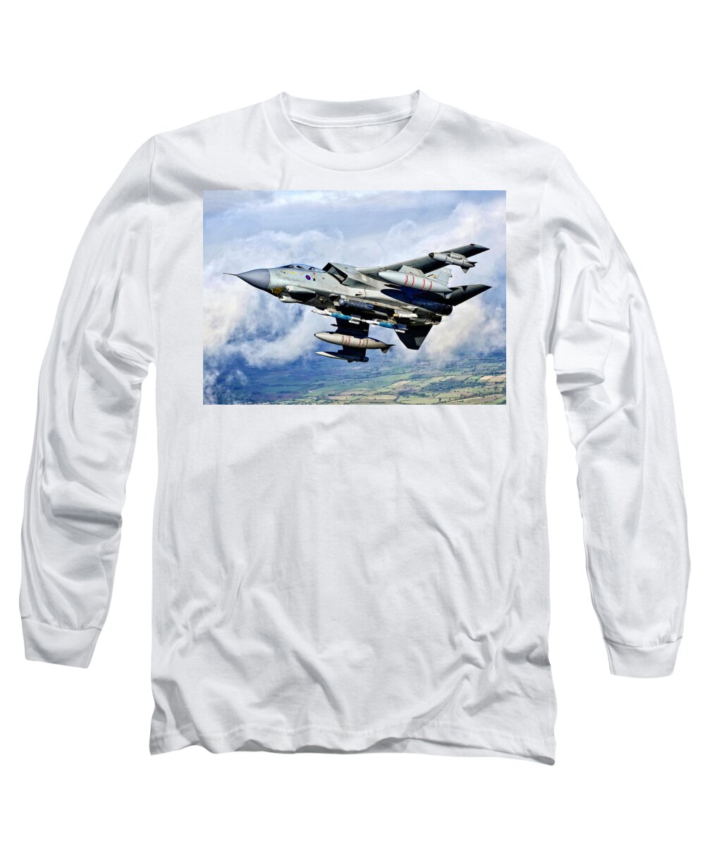 Gr4 Long Sleeve T-Shirt featuring the photograph Tornado GR4 #1 by Roy Pedersen