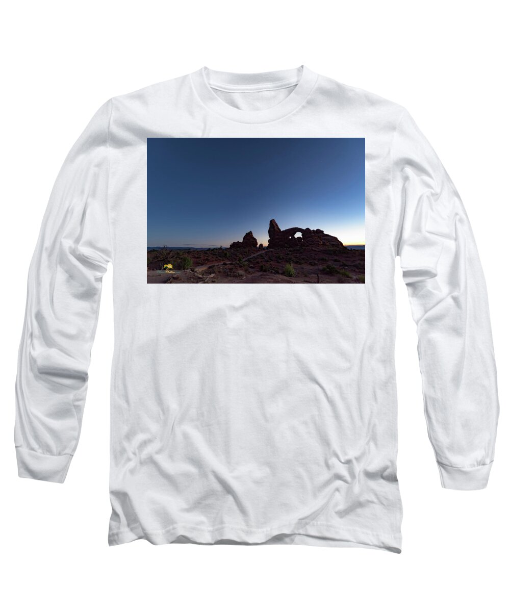 Arches National Park Long Sleeve T-Shirt featuring the photograph Turret Arch #1 by Jim Thompson