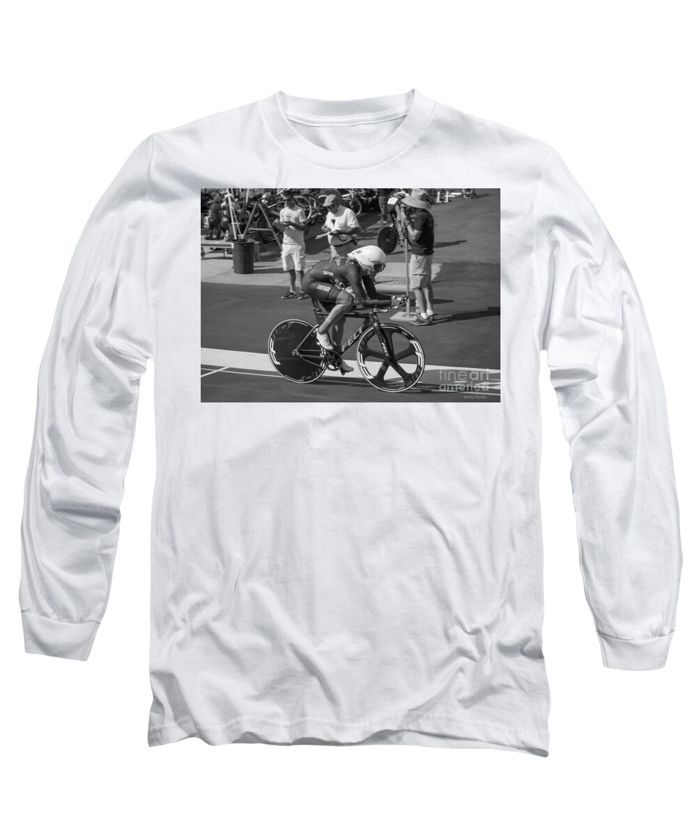 San Diego Long Sleeve T-Shirt featuring the photograph Women's Pursuit #1 by Dusty Wynne