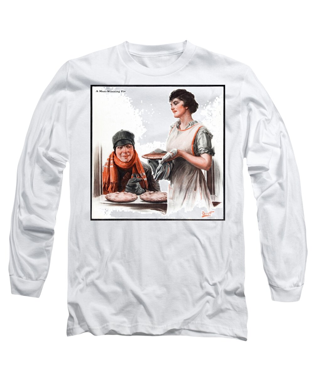 Agriculture Long Sleeve T-Shirt featuring the photograph Cover Of Country Gentleman Agricultural #194 by Remsberg Inc