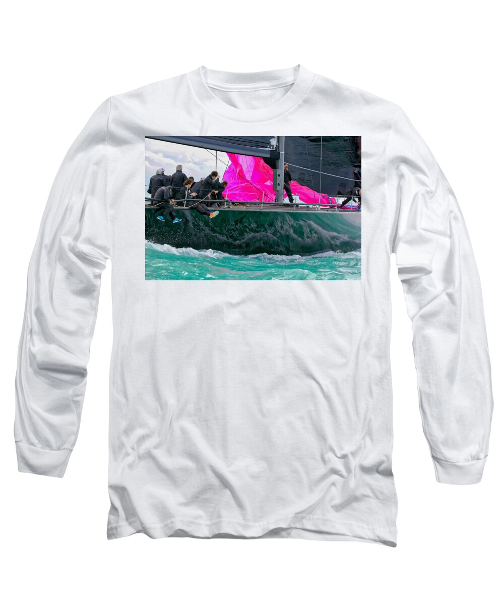 Race Long Sleeve T-Shirt featuring the photograph Nonverbal #46 by Steven Lapkin