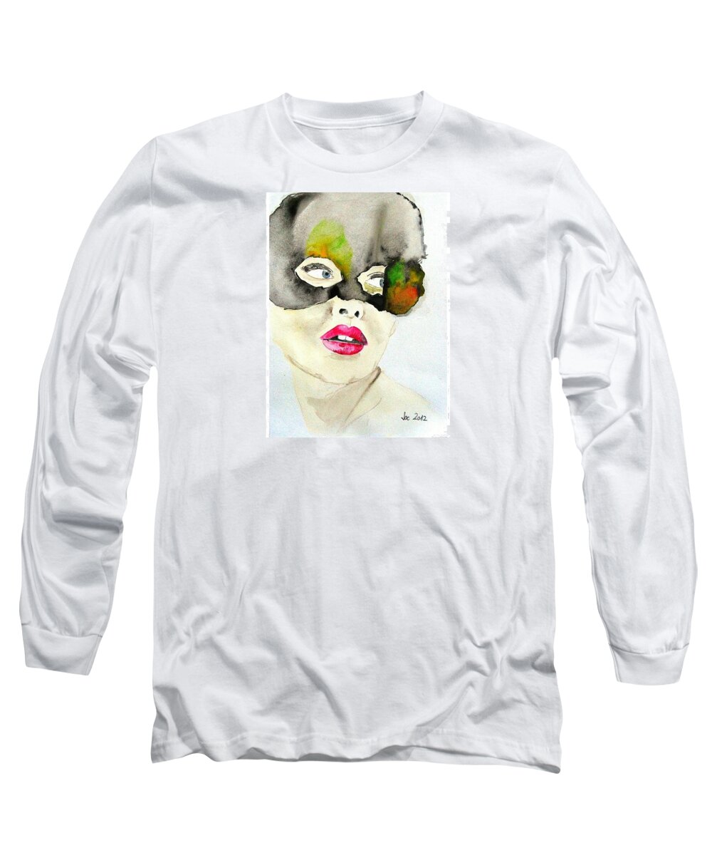 Beautiful Long Sleeve T-Shirt featuring the photograph #art #illustration #drawing #draw #7 by Jacqueline Schreiber