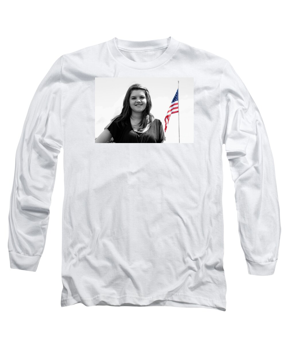  Long Sleeve T-Shirt featuring the photograph 3631bw by Mark J Seefeldt
