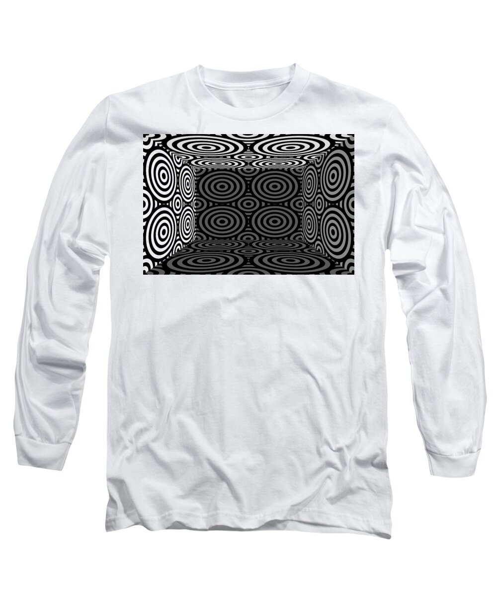 3d Art Long Sleeve T-Shirt featuring the photograph 3D mg553Dw by Mike McGlothlen