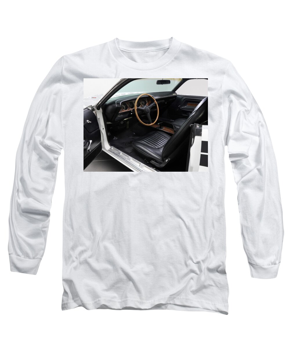 Dodge Challenger Rt Long Sleeve T-Shirt featuring the photograph Dodge Challenger RT #4 by Jackie Russo