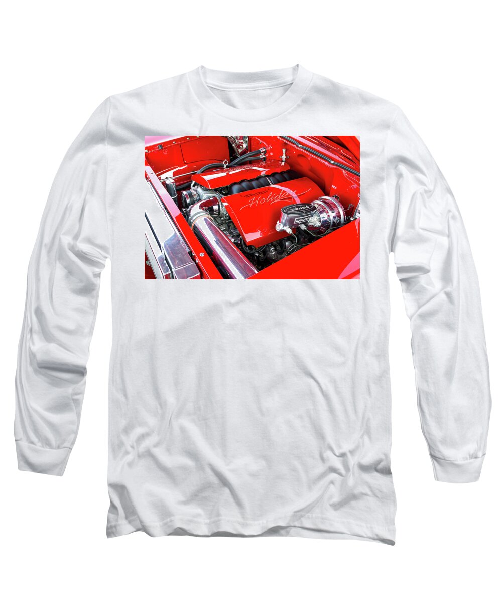 Chevrolet 210 Long Sleeve T-Shirt featuring the photograph Chevrolet 210 #5 by Jackie Russo