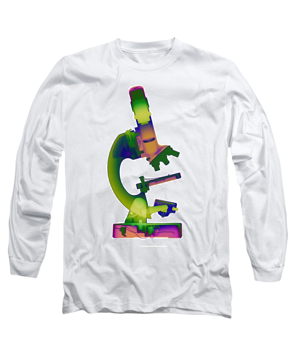 X-ray Art Long Sleeve T-Shirt featuring the photograph Microscope X-ray Art Photograph #5 by Roy Livingston