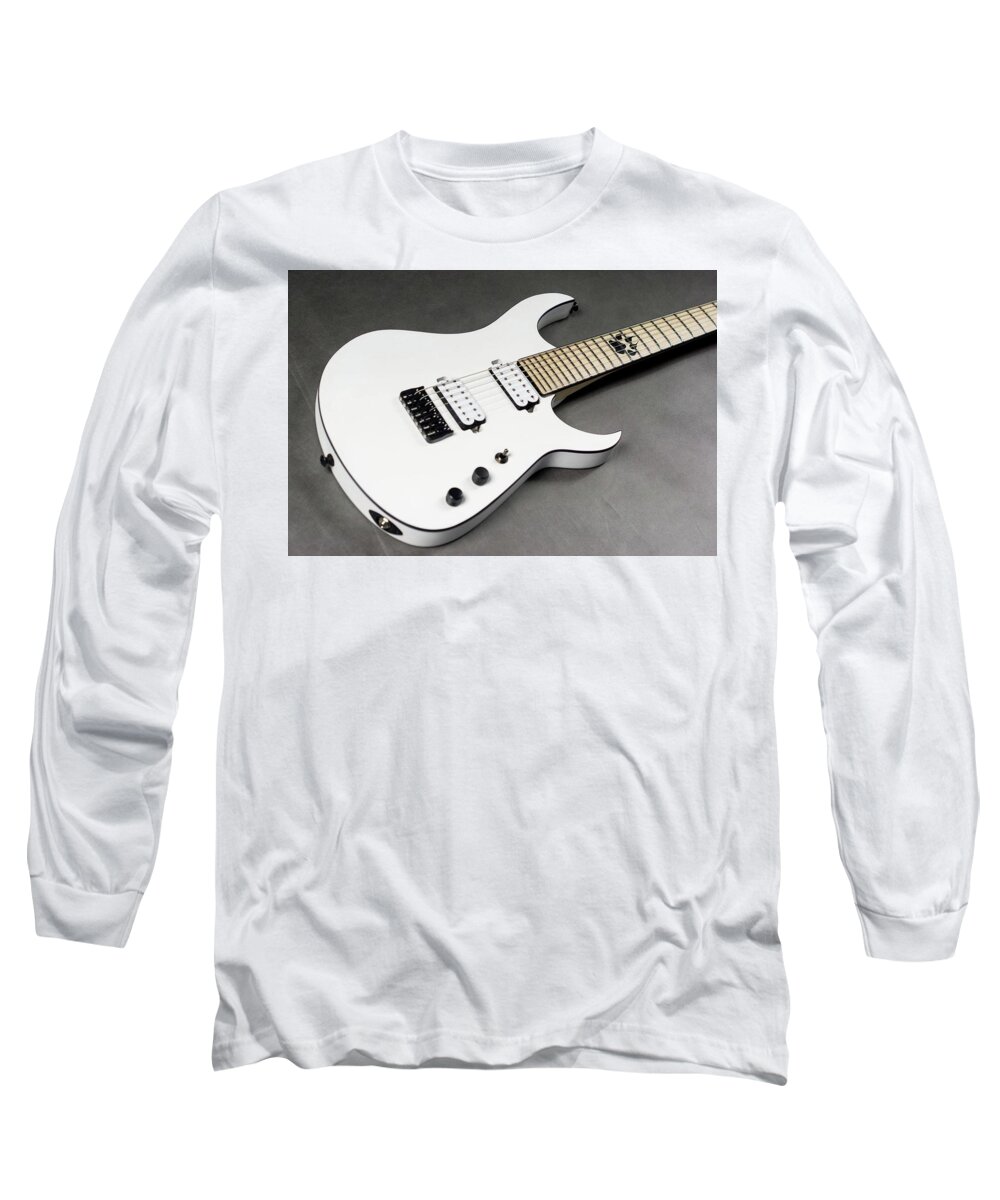 Guitar Long Sleeve T-Shirt featuring the photograph Guitar #6 by Mariel Mcmeeking