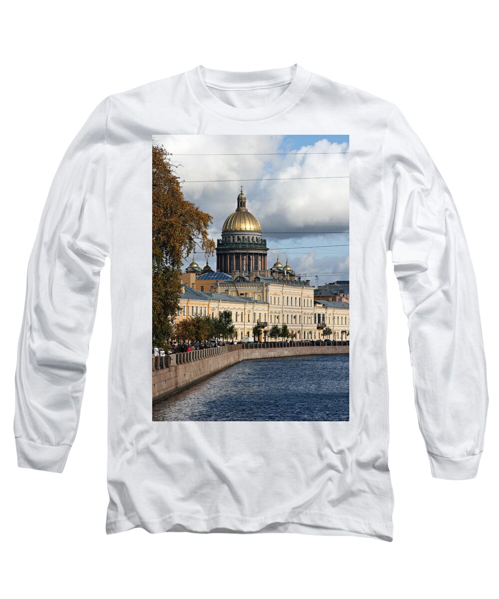 St. Petersburg Long Sleeve T-Shirt featuring the photograph St. Petersburg #5 by Masha Batkova