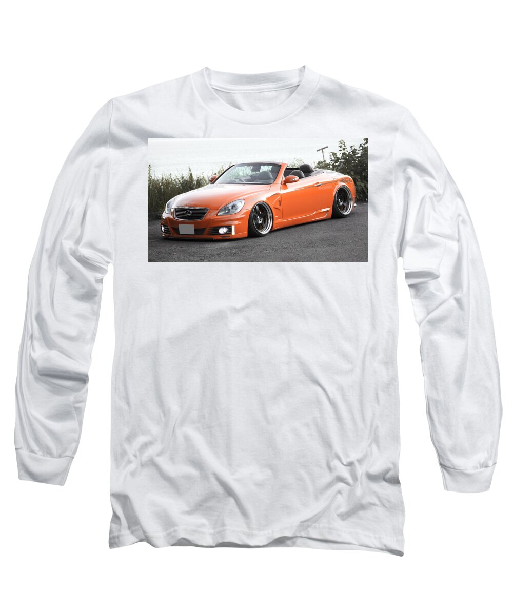 Tuned Long Sleeve T-Shirt featuring the digital art Tuned #8 by Super Lovely