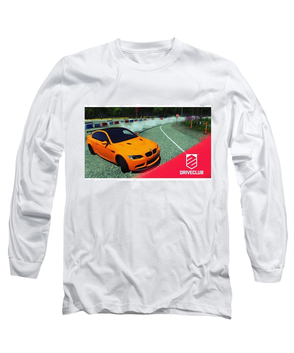 Gaming Long Sleeve T-Shirt featuring the photograph A Nice #bmw #m3 #gts #drift, Pic Taken by Hannes Lachner