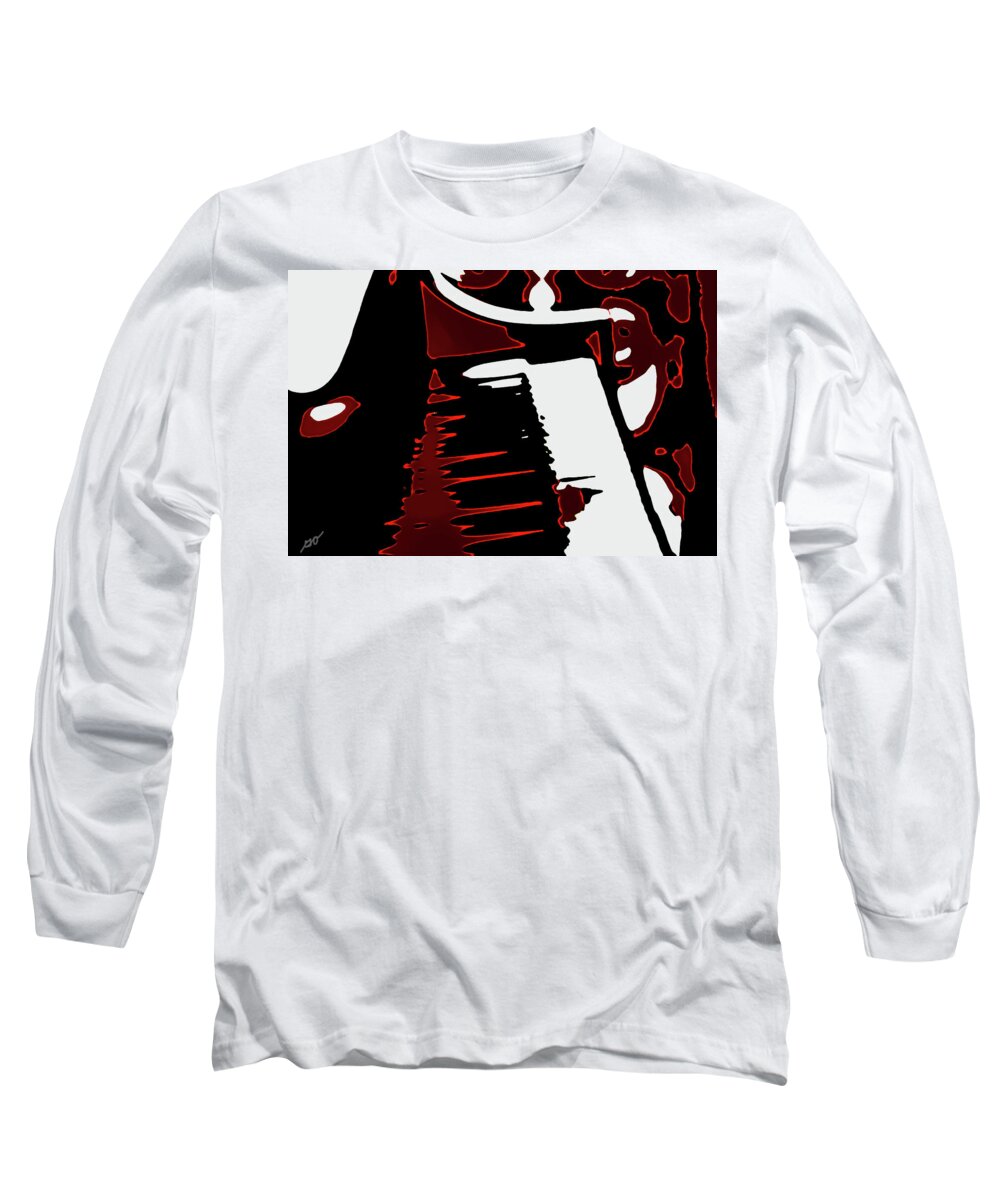 Abstract Long Sleeve T-Shirt featuring the photograph Abstract Piano by Gina O'Brien