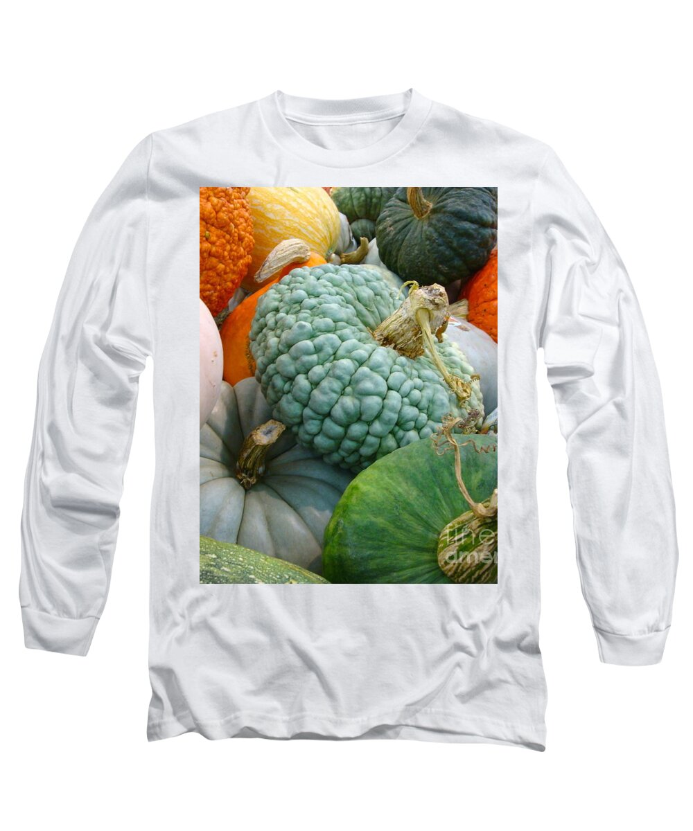 Cathy Dee Janes Long Sleeve T-Shirt featuring the photograph Abundant Harvest by Cathy Dee Janes