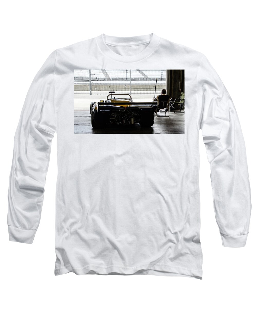 Indianapolis 500 Long Sleeve T-Shirt featuring the photograph After the run by Josh Williams