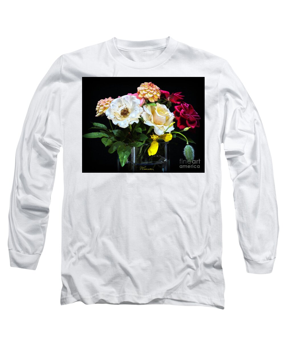 Still Life Long Sleeve T-Shirt featuring the photograph An Informal Study by Tom Cameron