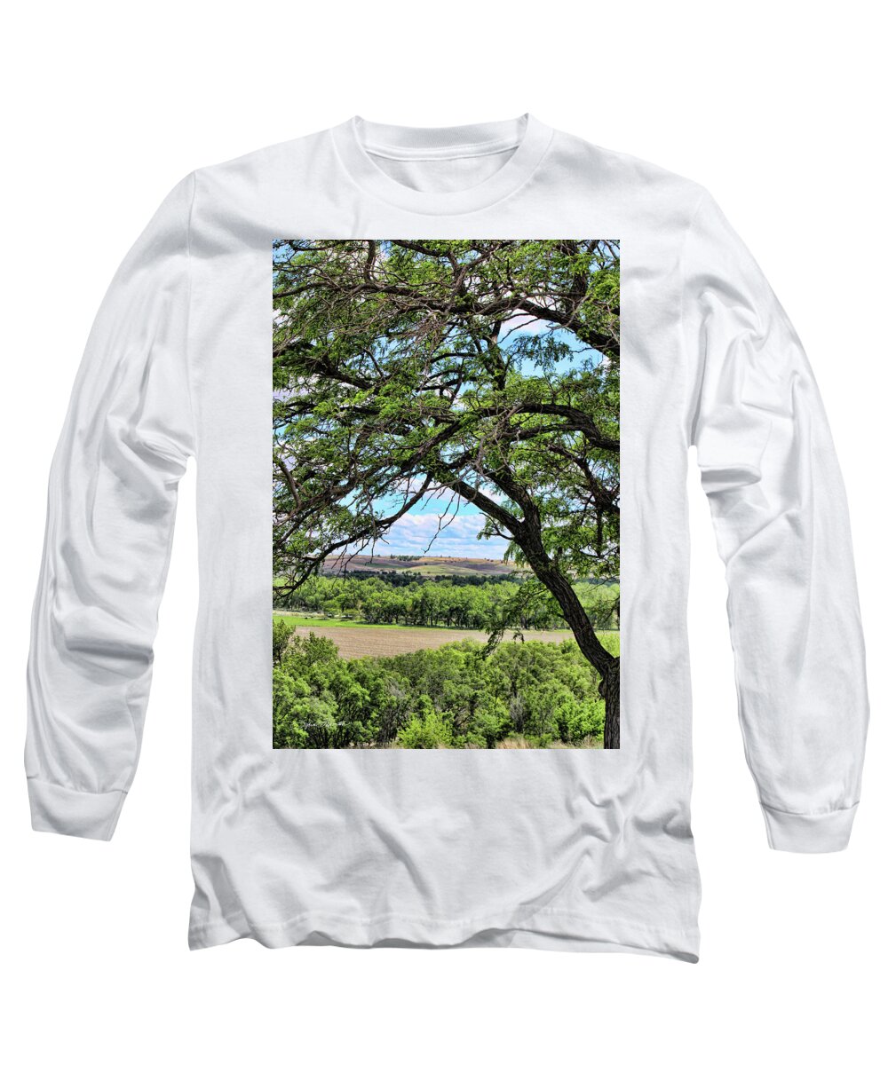 Arbor Long Sleeve T-Shirt featuring the photograph Arbor Vista by Sylvia Thornton
