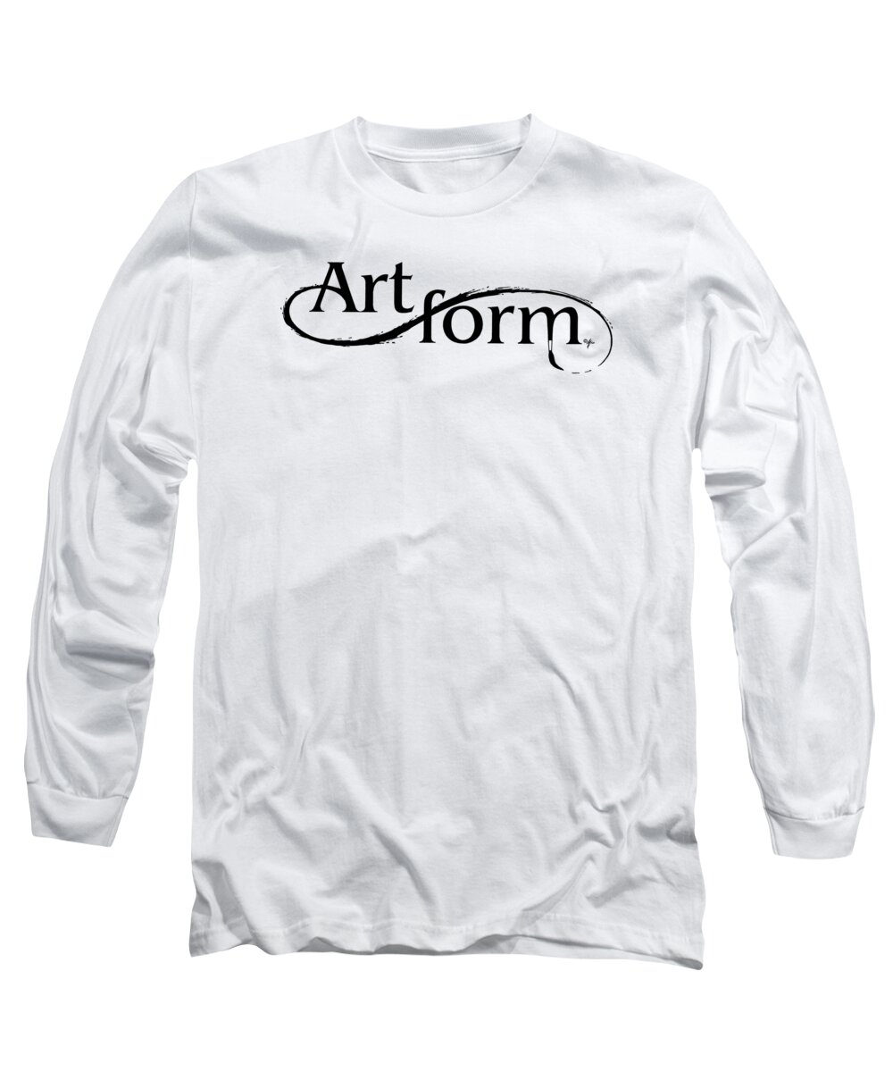 Artform Long Sleeve T-Shirt featuring the drawing Artform by Arthur Fix