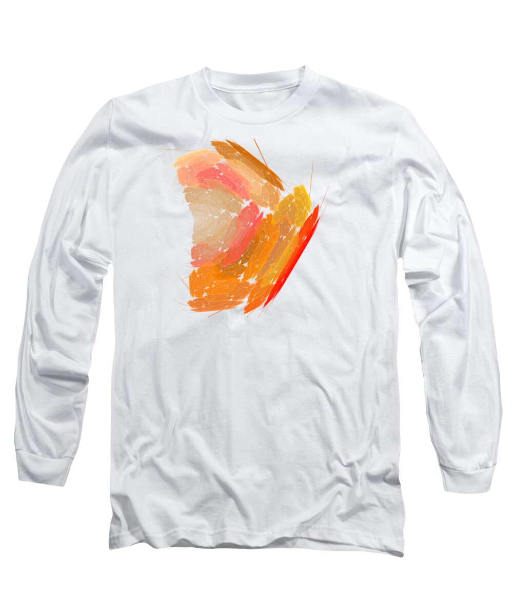 Design Long Sleeve T-Shirt featuring the photograph Autumn Butterfly by Ilia -
