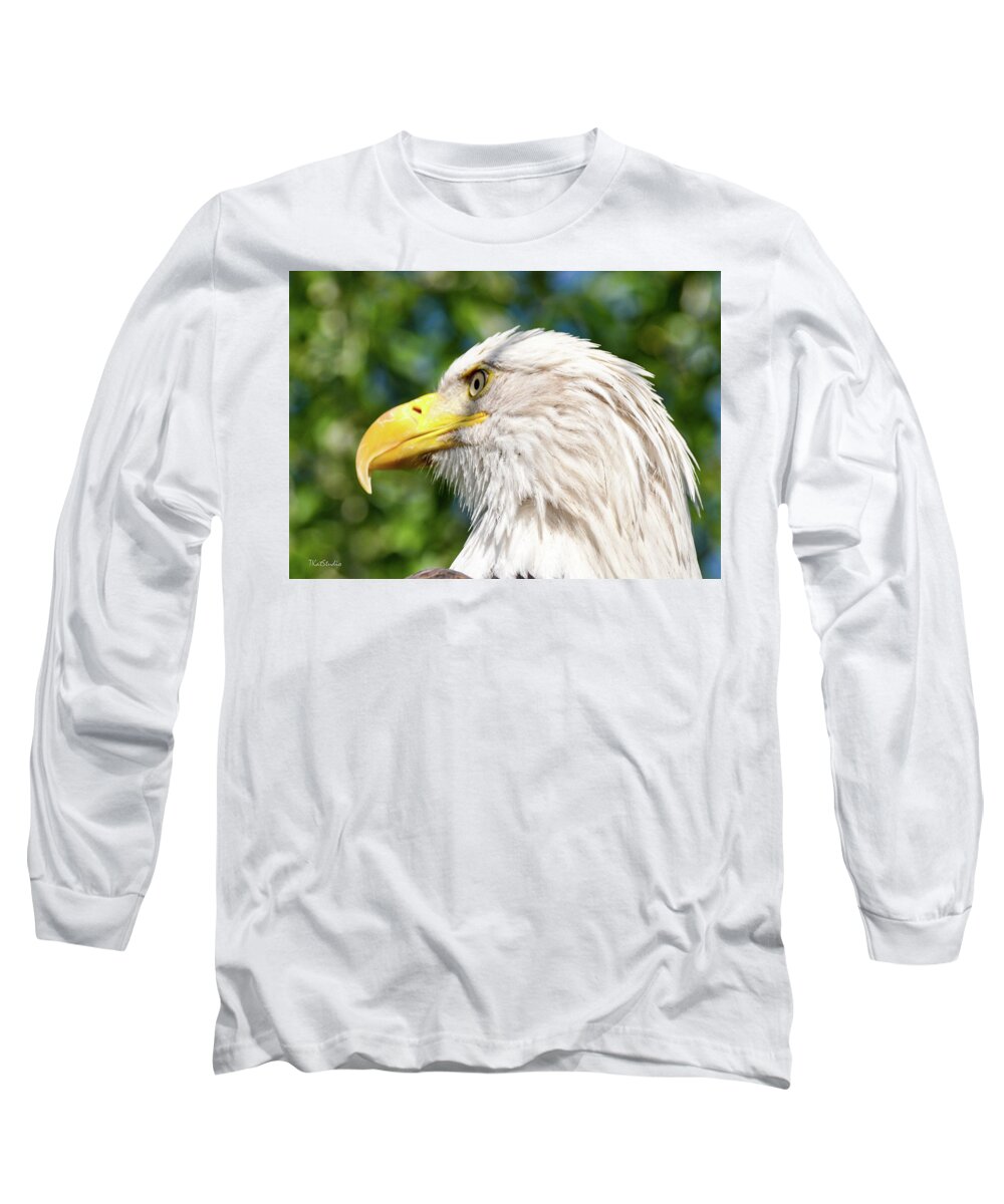 Bald Eagle Long Sleeve T-Shirt featuring the photograph Bald Eagle by Tim Kathka