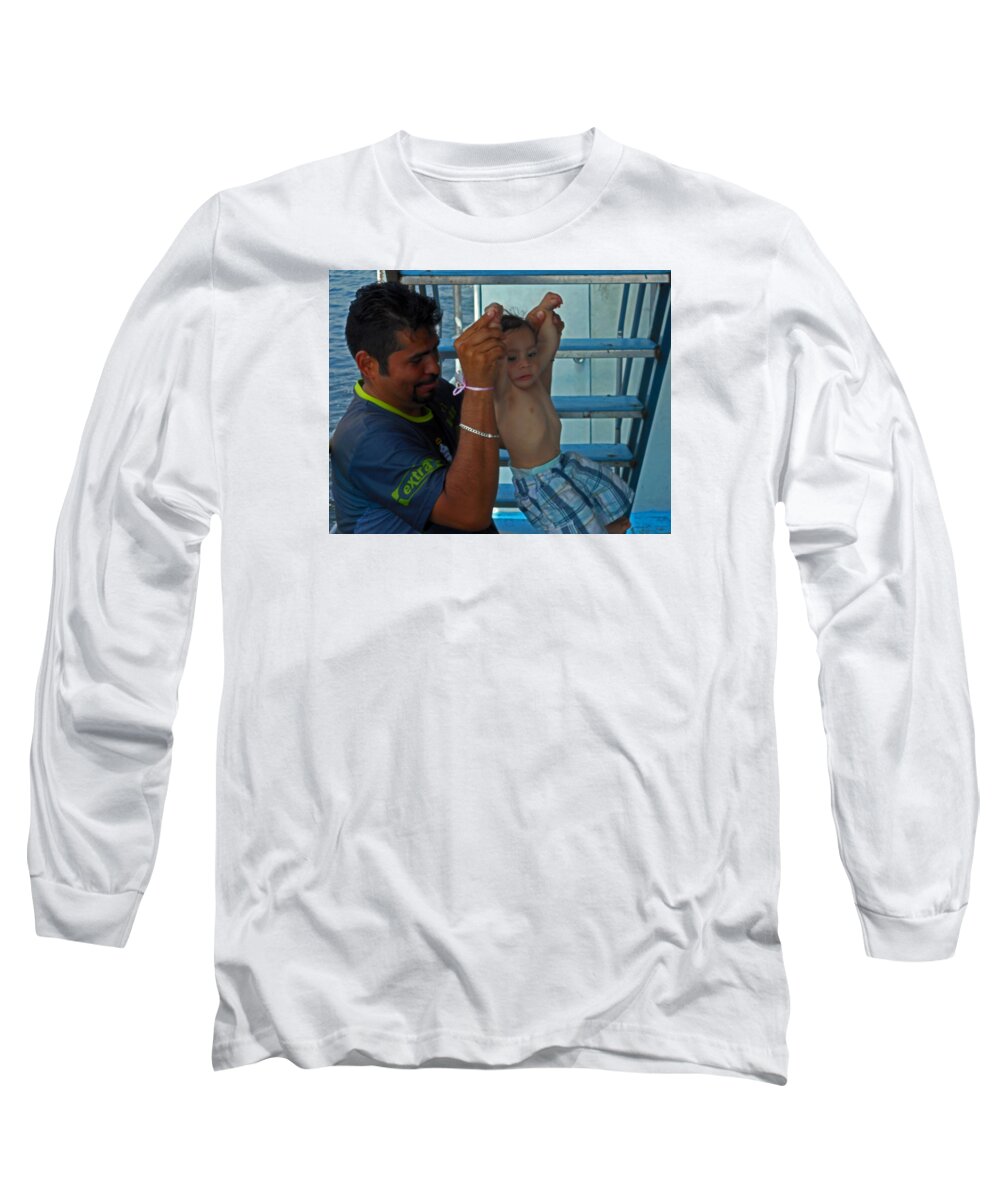 Bambino Long Sleeve T-Shirt featuring the photograph Bambino 2 by Ron Kandt