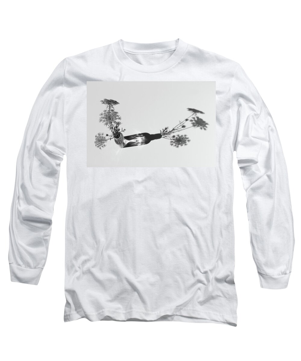 Queen Annes Lace Long Sleeve T-Shirt featuring the photograph Breaking the Rules by Holly Ross