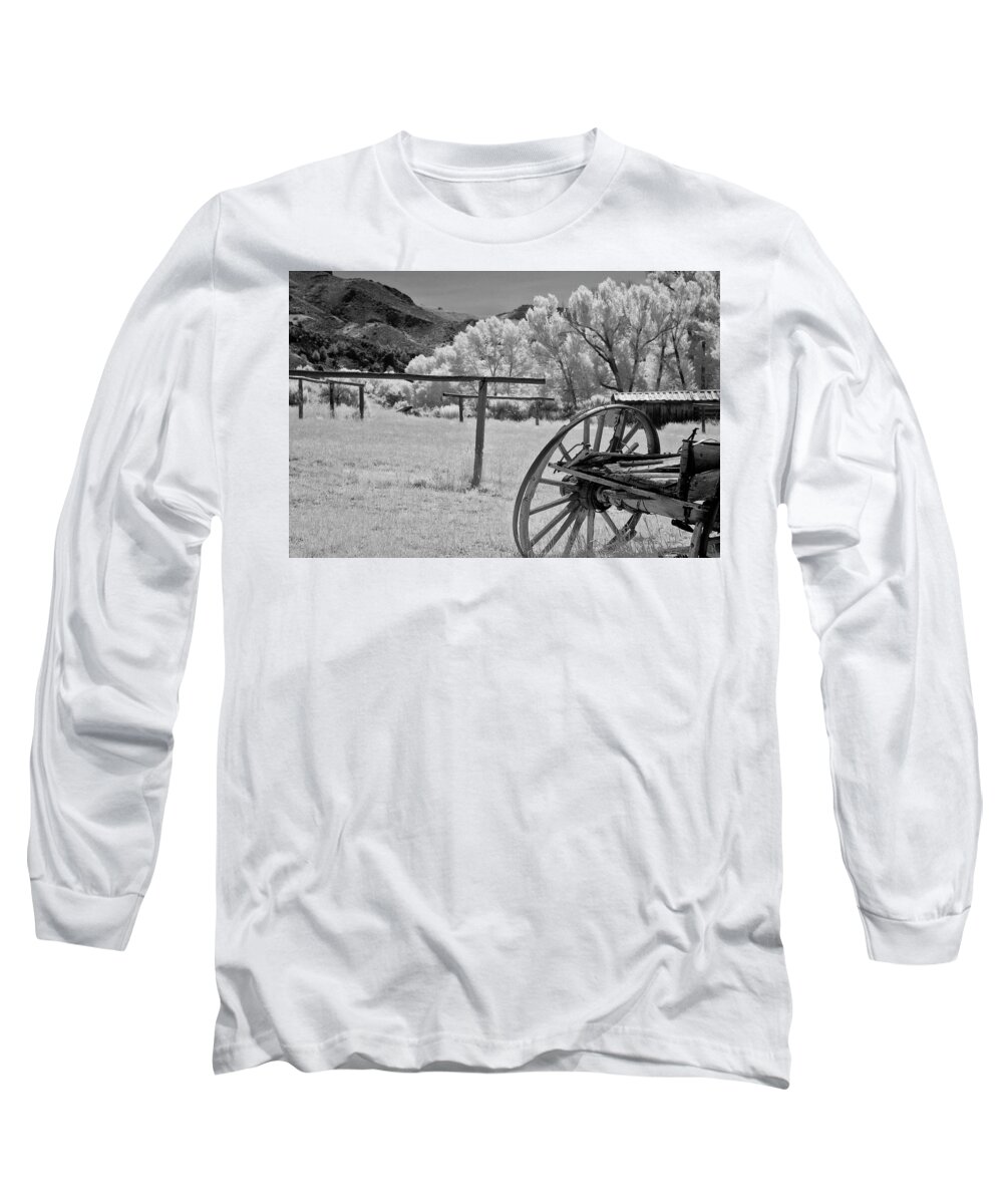 Bannack Long Sleeve T-Shirt featuring the photograph Bumpy Ride by Brian Duram