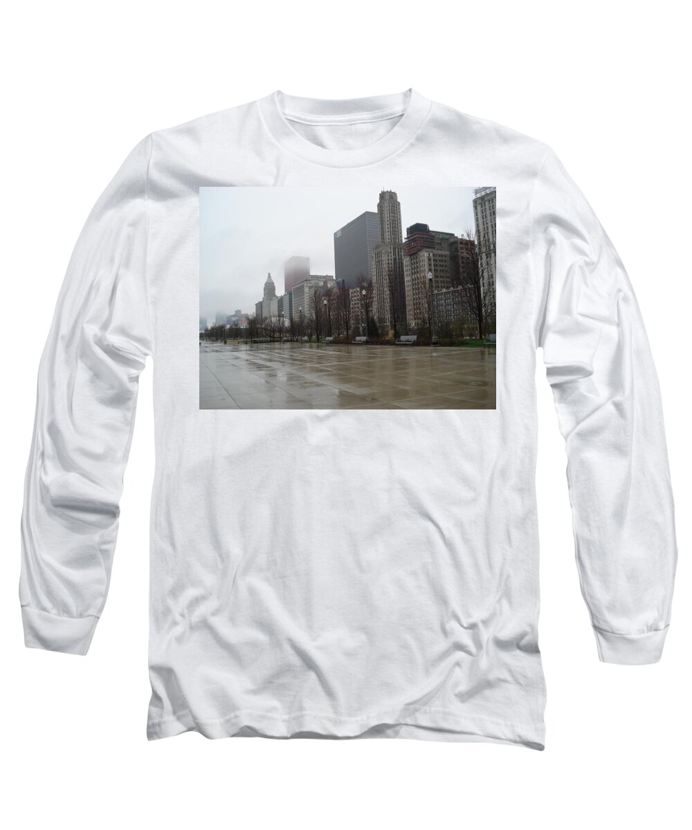 Chicago Long Sleeve T-Shirt featuring the photograph Chicago Loop by Curtis Krusie