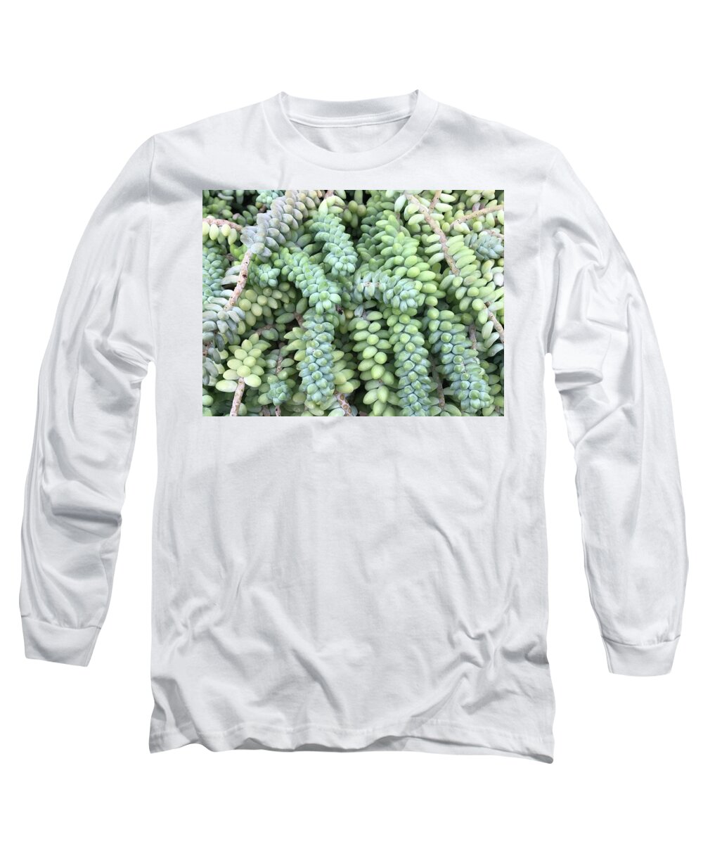 Flowers Long Sleeve T-Shirt featuring the photograph Cluster by Jean Wolfrum