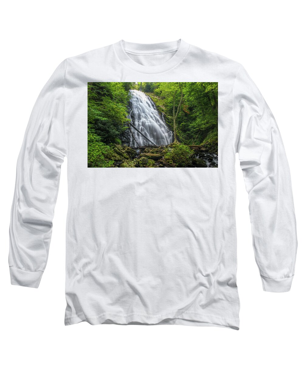Crabtree Falls Long Sleeve T-Shirt featuring the photograph Crabtree Falls by Chris Berrier