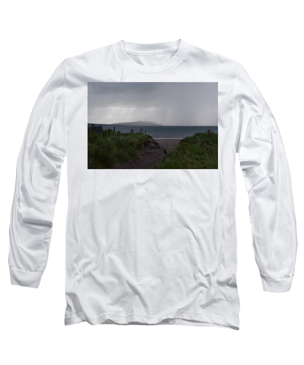 Ireland Long Sleeve T-Shirt featuring the photograph Dingle Beach by Curtis Krusie