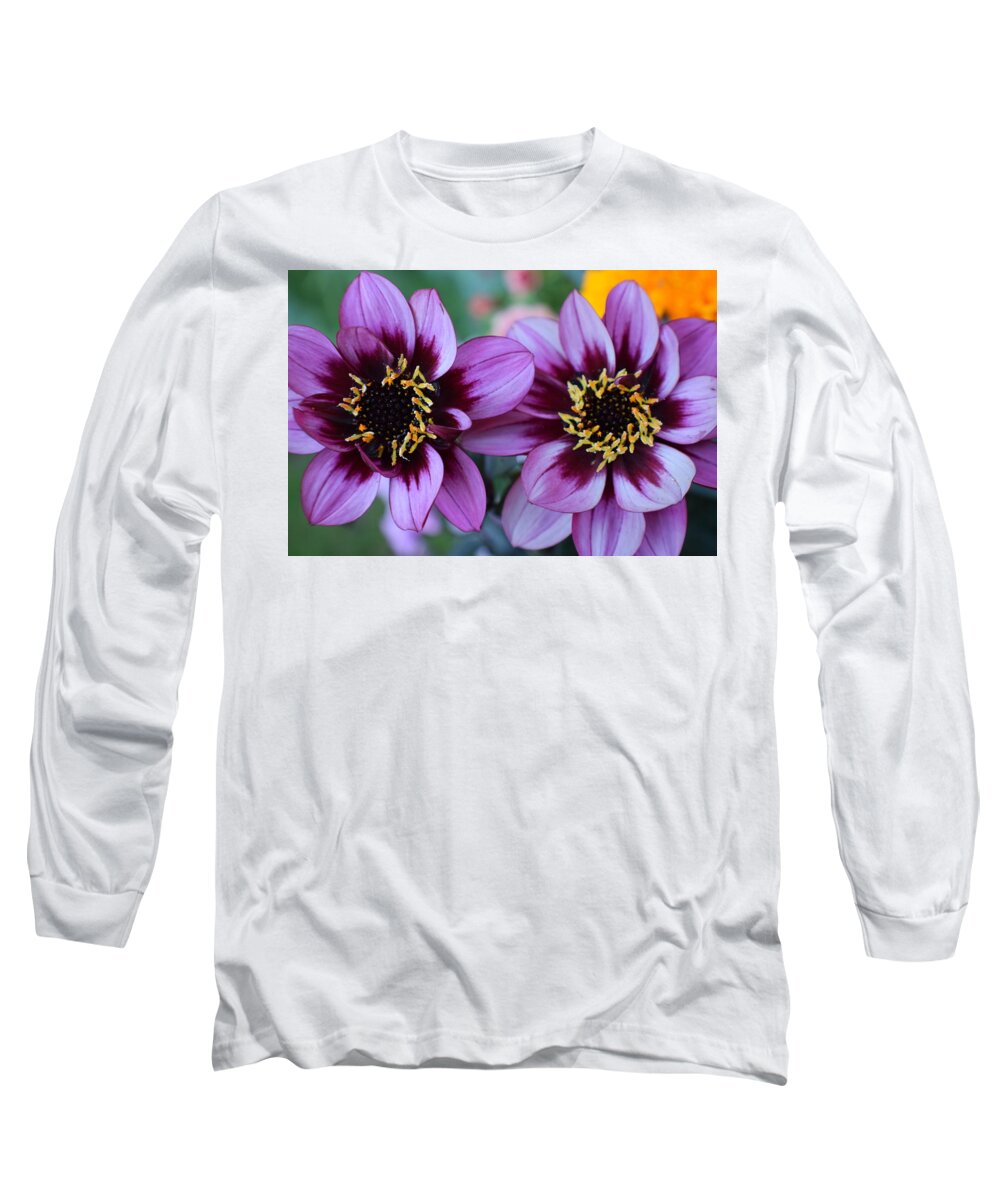 Flowers Long Sleeve T-Shirt featuring the photograph Double Trouble by Jimmy Chuck Smith