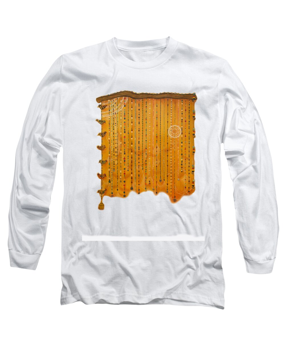 Dreamcatcher Long Sleeve T-Shirt featuring the painting Dreamcatcher by Deborha Kerr