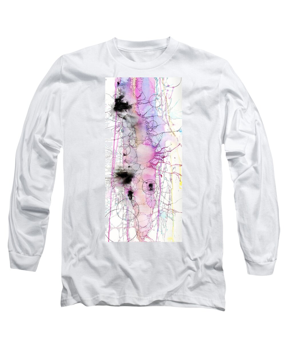 Easter Egg Fry Up Long Sleeve T-Shirt featuring the painting Easter Egg Fry Up by Rebecca Davis
