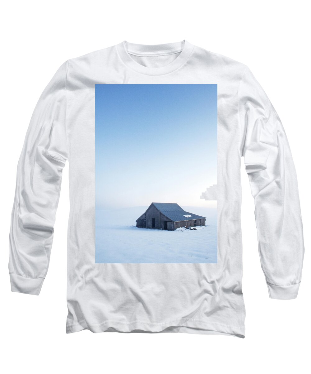 Outdoors Long Sleeve T-Shirt featuring the photograph Faint Fog by Doug Davidson