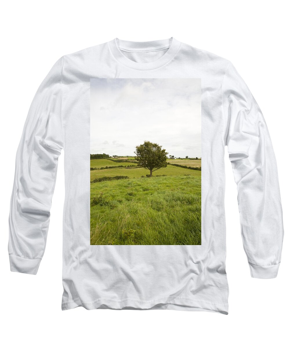 Green Long Sleeve T-Shirt featuring the photograph Fairy tree in Ireland by Ian Middleton