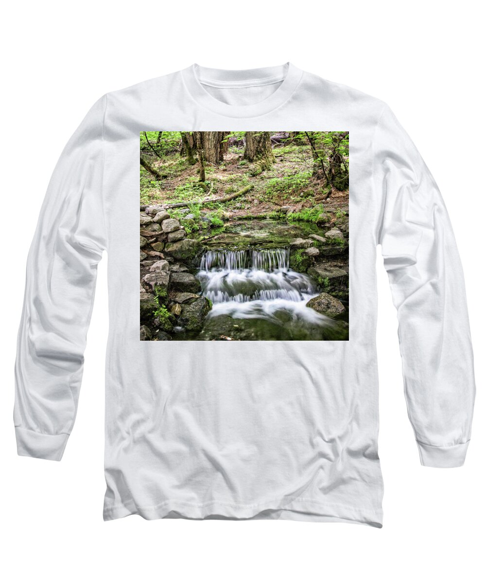 Yosemite Long Sleeve T-Shirt featuring the photograph Fern Spring 5 by Ryan Weddle