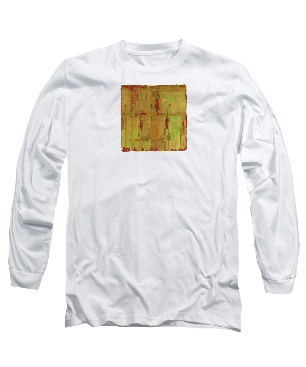 Abstract Long Sleeve T-Shirt featuring the digital art Foregiveness by Brenda Leedy