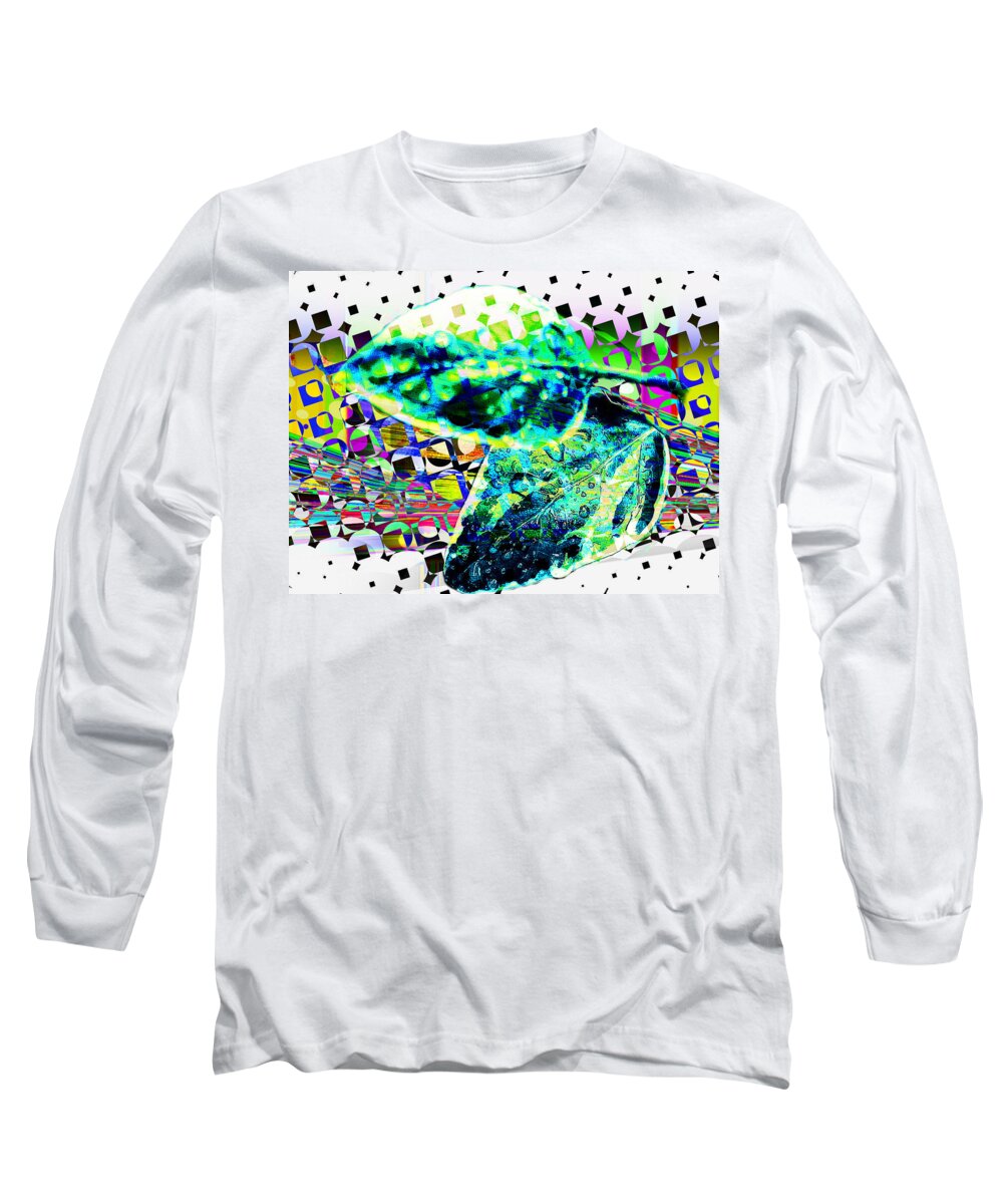 From Journey Through The Burning Brain Long Sleeve T-Shirt featuring the photograph Fragments 4 by The Lovelock experience