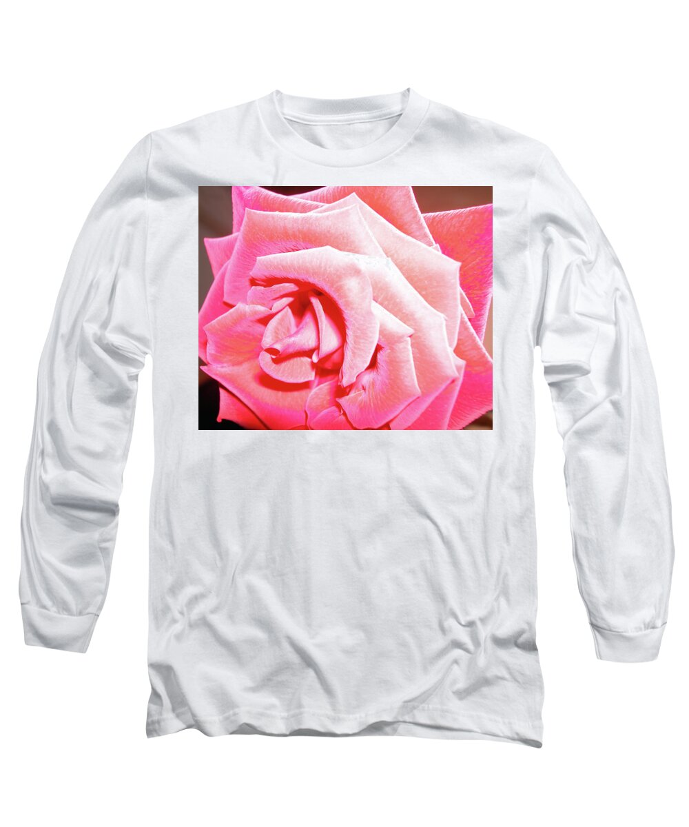 Rose Long Sleeve T-Shirt featuring the photograph Fragrant Rose by Marie Hicks