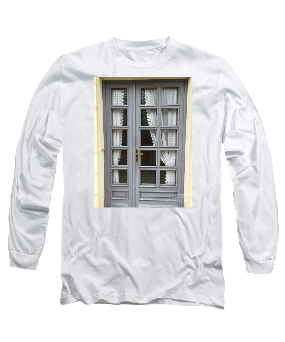 France Long Sleeve T-Shirt featuring the photograph French Welcome by Barbara Plattenburg