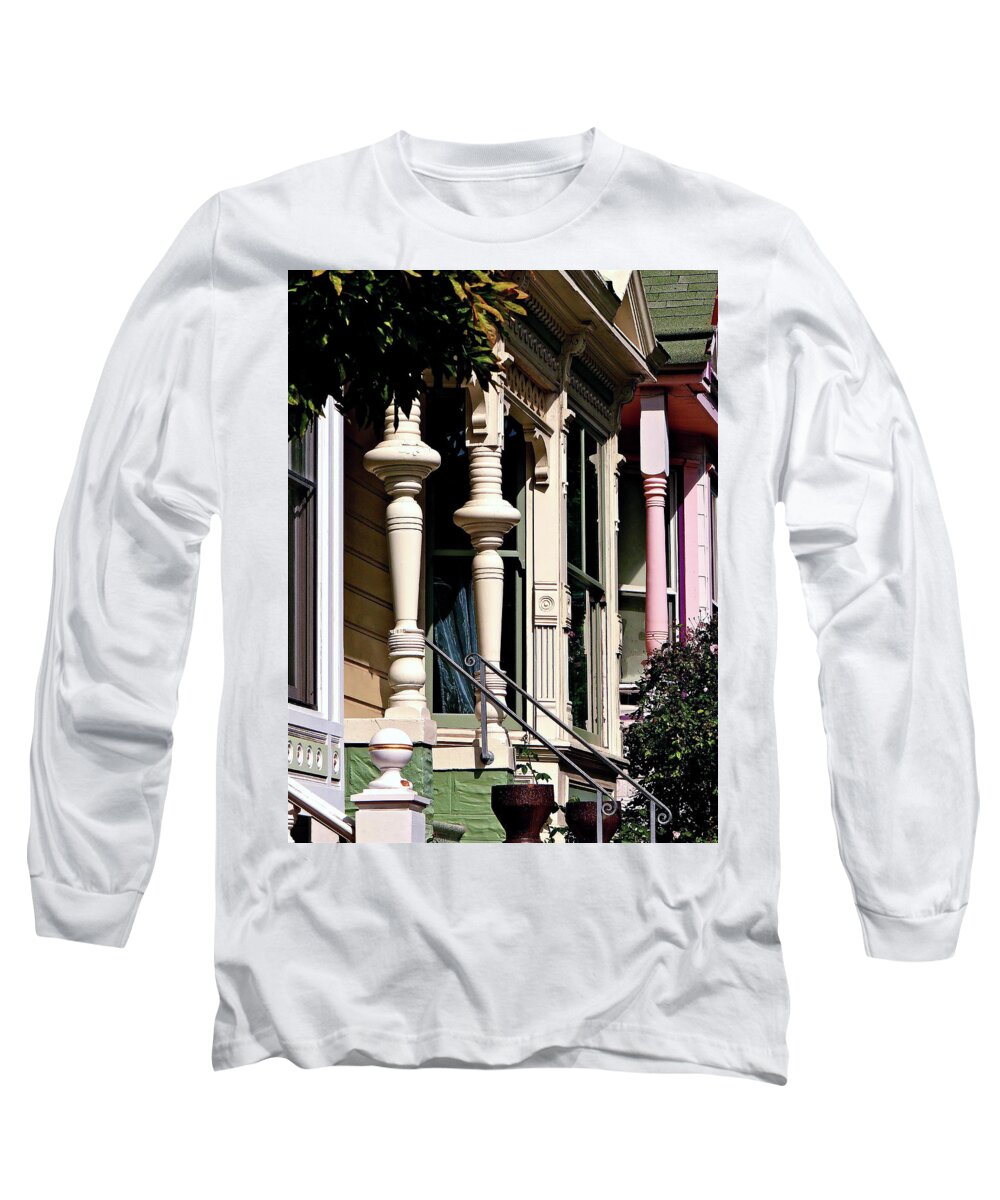 San Francisco Long Sleeve T-Shirt featuring the photograph From Pillar To Post by Ira Shander