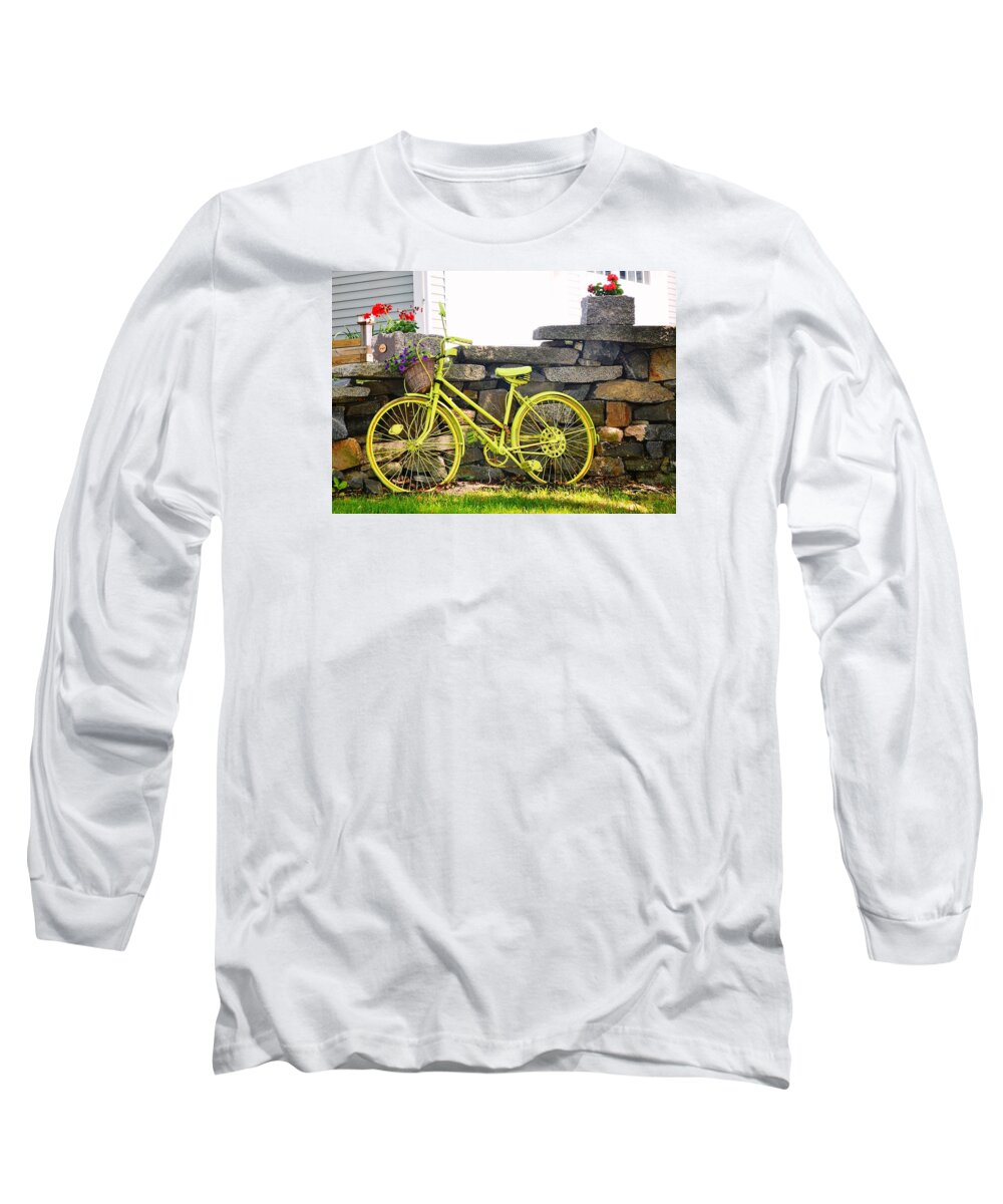 Bike Long Sleeve T-Shirt featuring the photograph Funky Bike by Nina-Rosa Dudy