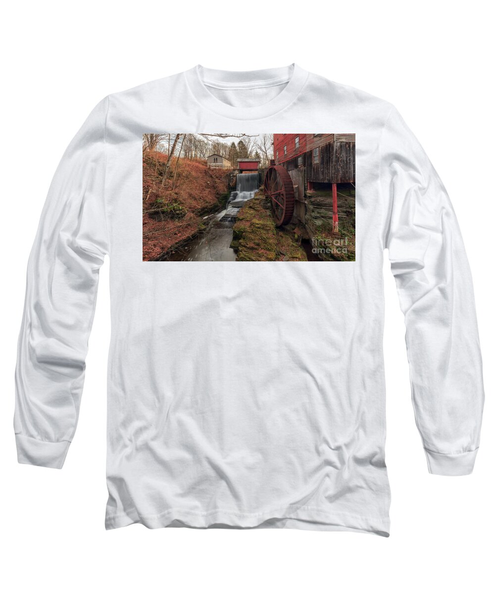 Grist Mill Long Sleeve T-Shirt featuring the photograph Grist Mill II by Rod Best