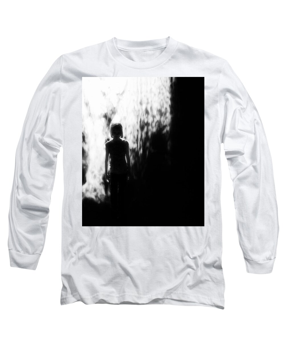 Dark Long Sleeve T-Shirt featuring the photograph In Darkness by Stoney Lawrentz