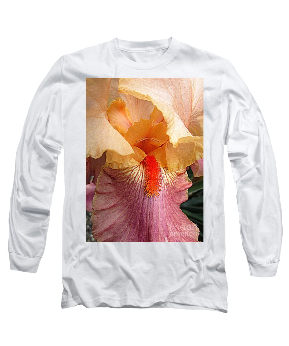 Iris Long Sleeve T-Shirt featuring the photograph Iris Garden 19 by Randall Weidner