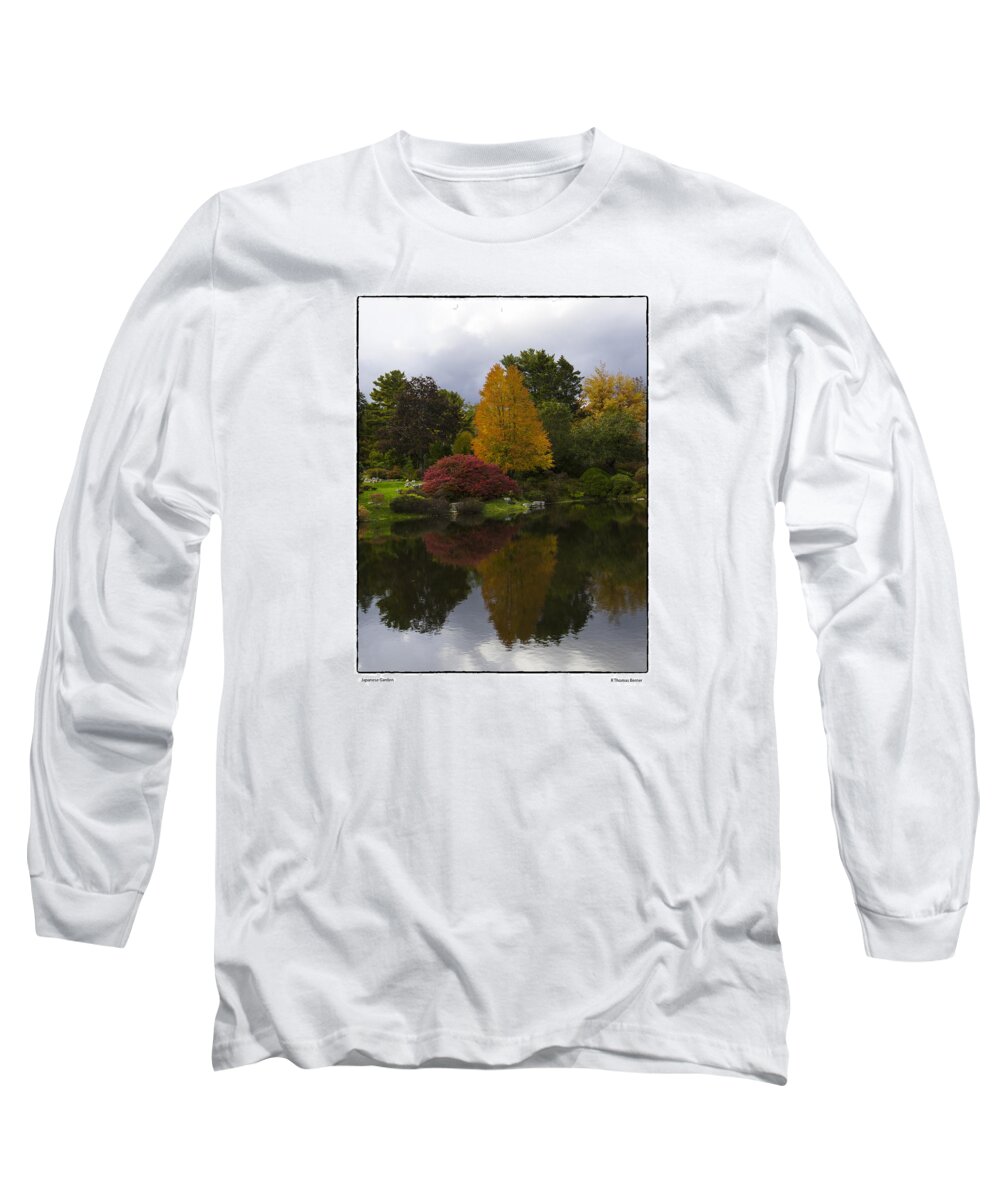 Japanese Garden Long Sleeve T-Shirt featuring the photograph Japanese Garden by R Thomas Berner