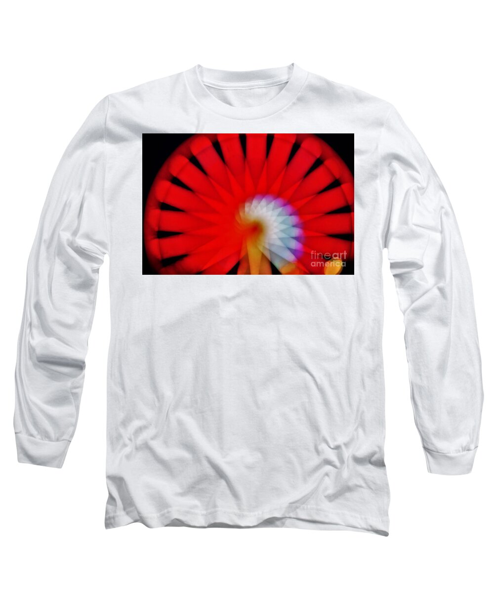 Kaleidoscope Long Sleeve T-Shirt featuring the photograph Kaleidoscope6 by Merle Grenz