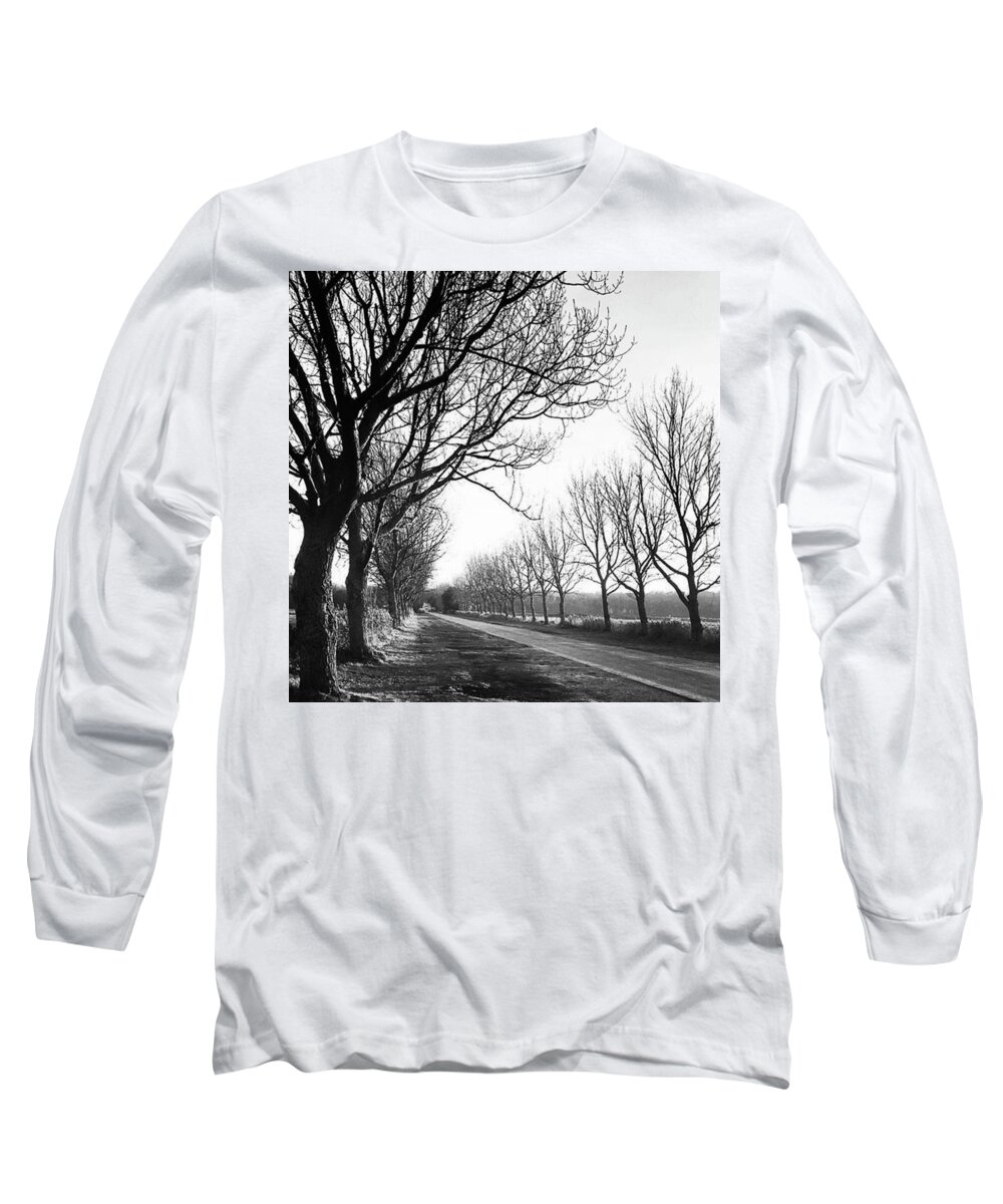 Natureonly Long Sleeve T-Shirt featuring the photograph Lady Anne's Drive, Holkham by John Edwards