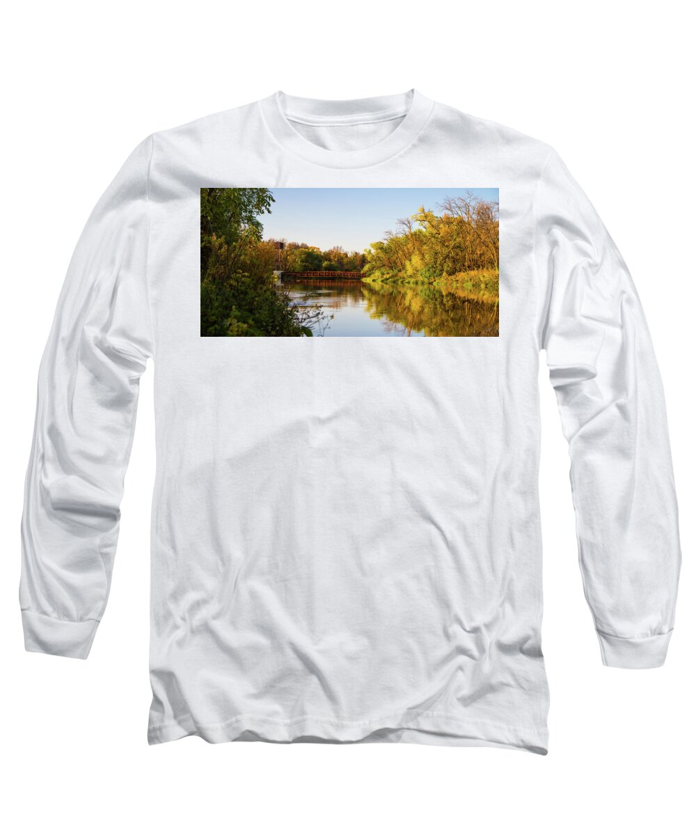 Lindenwood Park Long Sleeve T-Shirt featuring the photograph Lindenwood Park 7342 by Jana Rosenkranz