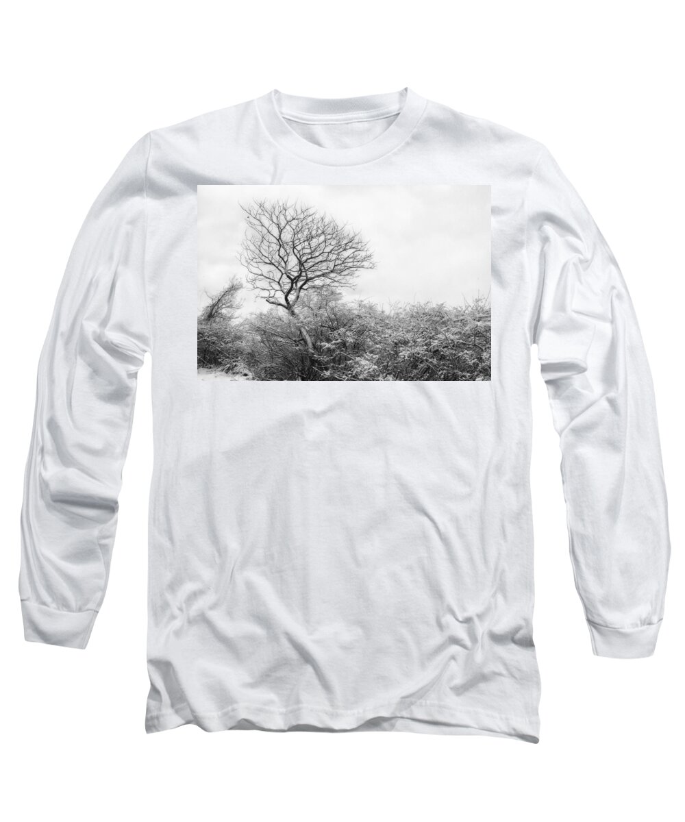 Michigan Long Sleeve T-Shirt featuring the photograph Michigan Winter by Lisa Chorny